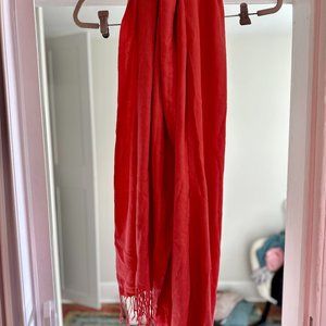 Peach Pashmina Scarf